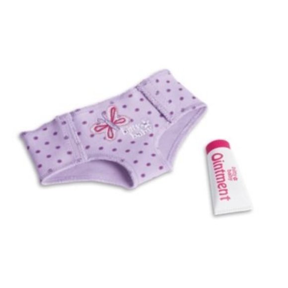 American Girl Bitty Baby - Bitty's Diaper & Ointment for 15 Inch Doll Play NEW - Picture 1 of 2